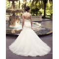 High Quality Custom Made wedding dresses with feather